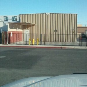 The door says Desert crematory.