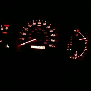 I getting to not know which one I like better? The check engine light or th