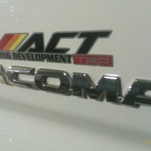 Tacoma 2011 Badges