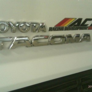 Tacoma 2011 Badges