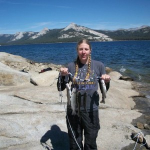 Camping trip with lenie