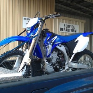 Got me a new toy, wr450 Sent from my Verizon Wireless 4GLTE smartphone