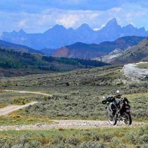 KLR650, Jackson Hole, Wyoming
