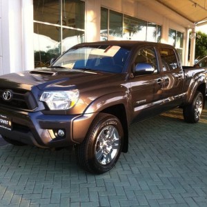 Picking her up!