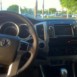 Picking her up!