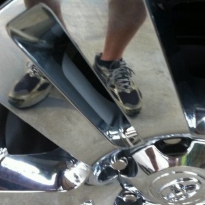 chrome clad!