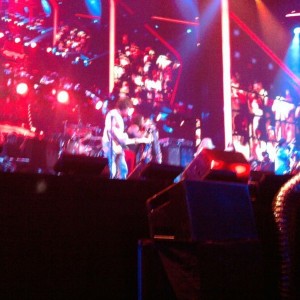 The view from my post tonight
