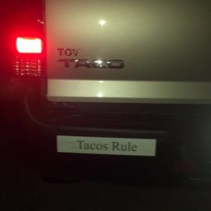 Taco's rule