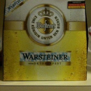 Warsteiner Oktoberfest at publix!!