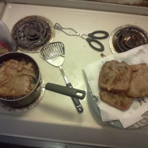 deep fried (drum role please) . . . . . . french toast!