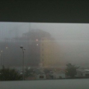 Early morning fog