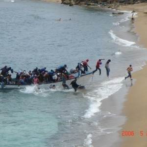 Illegals landing @ Isabela, PR north coast