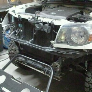 All this to remove a headlight? WTF!