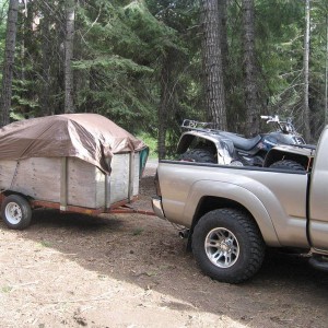 camping and towing