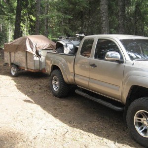 camping and towing