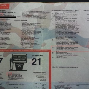 2006 TRD OR VSC/TRAC/HAC/DAC
