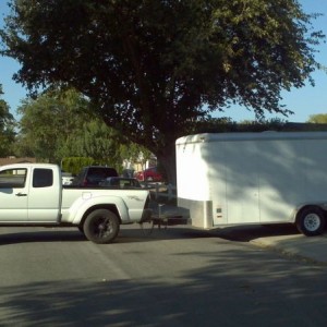 Trailer is all ready and so am I riding tomorrow at carnagie