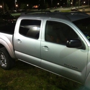 Finally got the back door handle on!