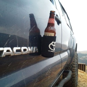 Koozie put to work