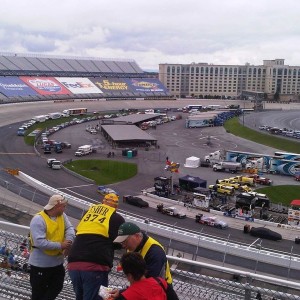 Pretty good seats in turn 4 - entrance of pit road... :D