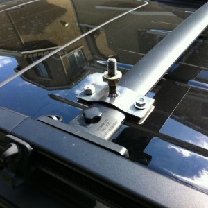 Test fitting hi lift mount