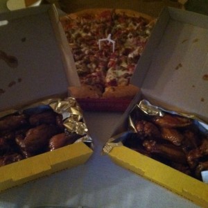 Dinners been served :)