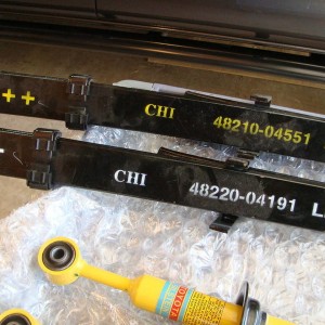 TRD OR leaf spring