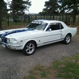My best friends mustang with a 347 stroker