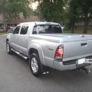 Silver Tacoma, Hid lights