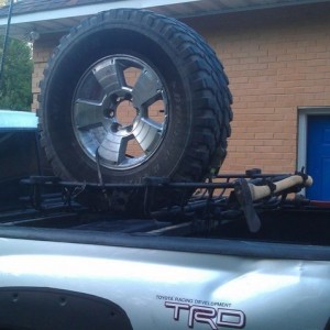 Rack is on and loaded