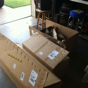 Gift from ups man