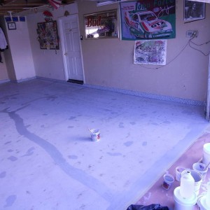 Epoxi garage floor coating