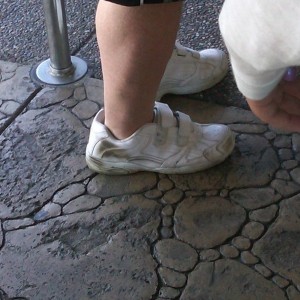 Guy probably stomped out a flaming bag of dog shit :laugh: