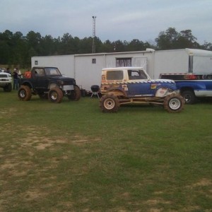 At the mud run these two samies and a Tacoma are the only ones other than t