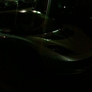 This is from last night, that's a brand new lotus elise or evora at th