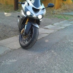 Time to put this bad boy in the garage for awhile. Riding season is over da