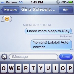 Autocorrect hahahaha