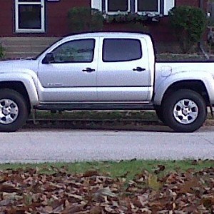 5100's at 1.75 and tires on 2011 Taco DC TRD offroad