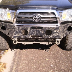 All pro bumper install and paint