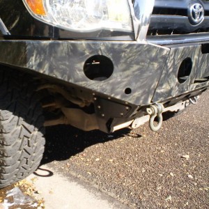 All pro bumper install and paint
