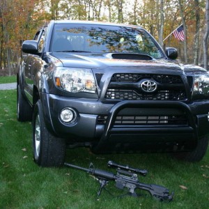 my truck and my  stag ar