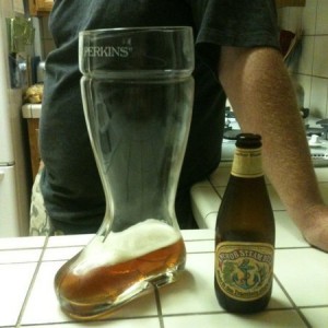 Das boot. 2 liters. Damn. Haha