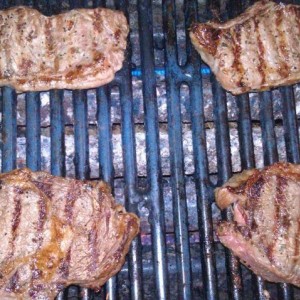 Steak, that is all