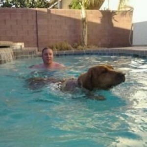Was in the pool about 7 hours yesterday love vegas high of 85
