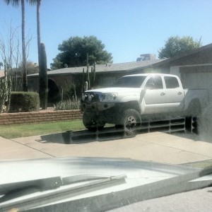 Dirty windshield fail