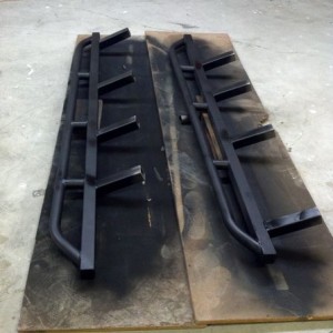 Primed painted and ready to install.