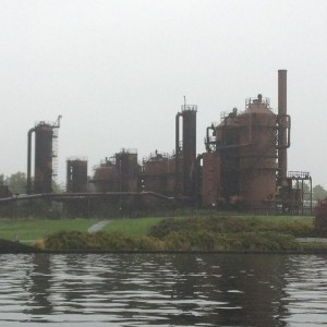 Gas works park Seattle on the Duck Tour