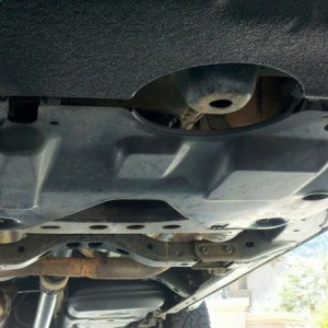 Added the 2nd skid plate sport models don't have.