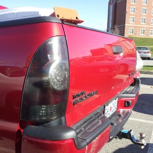 need to put new clear coat on it I like the shade, 100 percent visible Sent