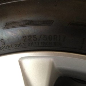 2008 Accord tire and rim